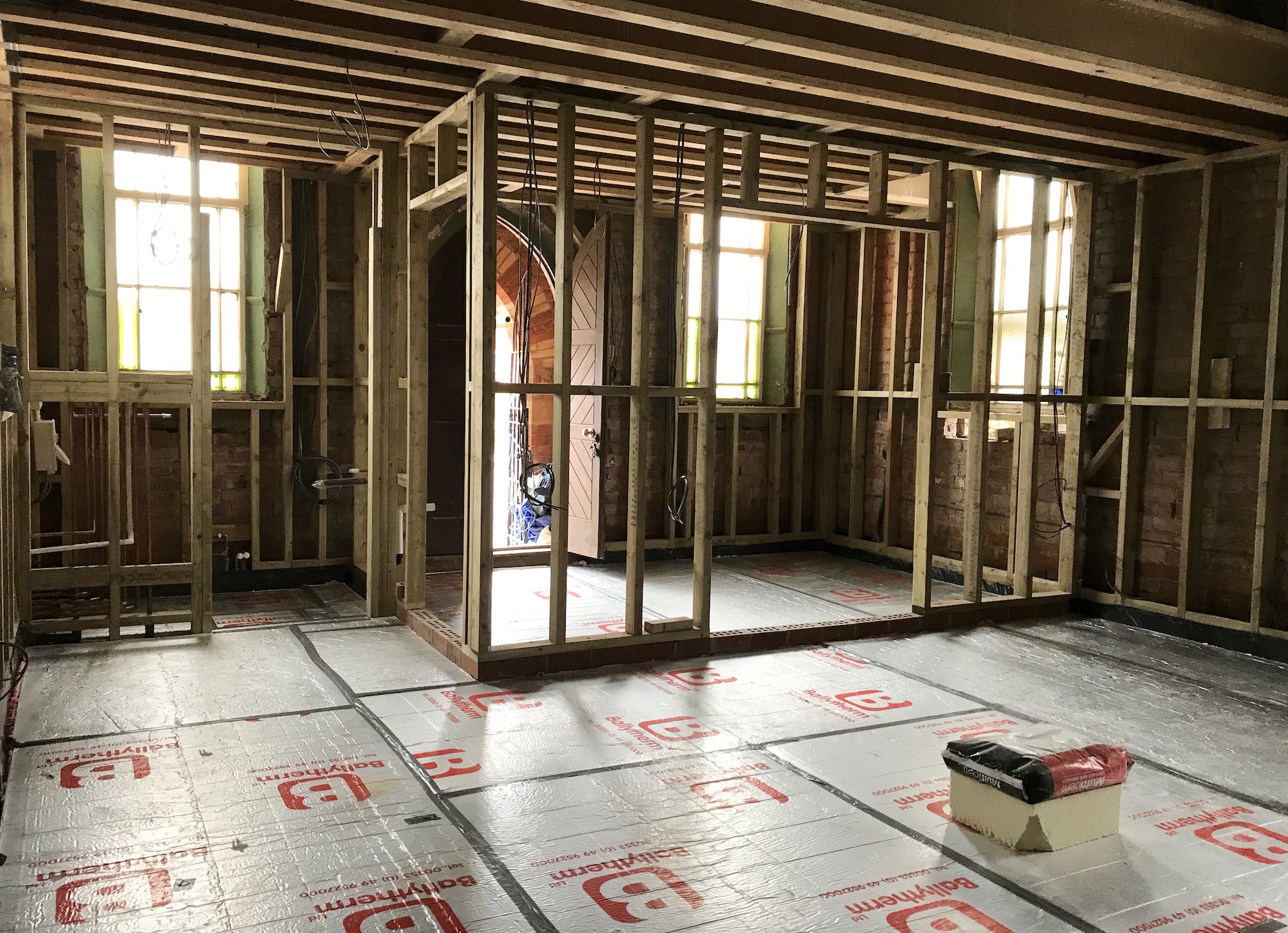 underfloor heating prep