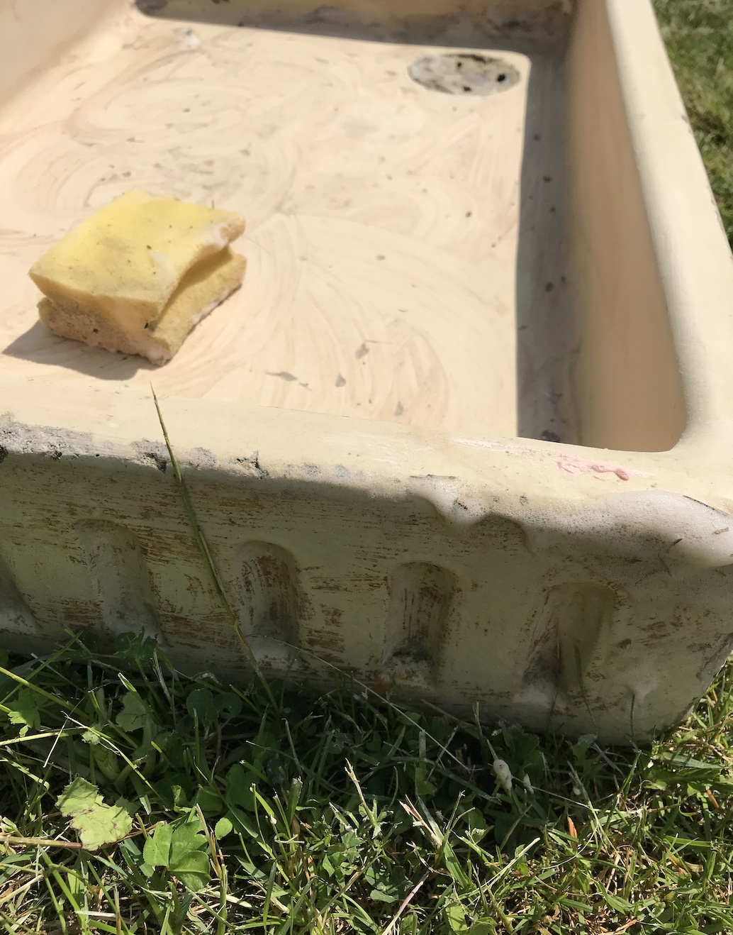 Salvaging Designing a reclaimed sink unit