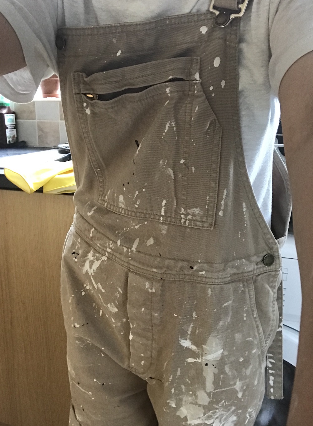 Mist coat splattered!