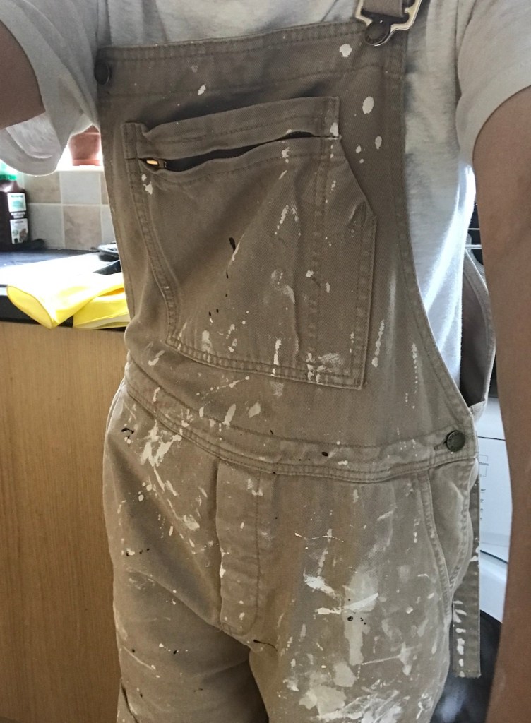 Mist coat splattered!