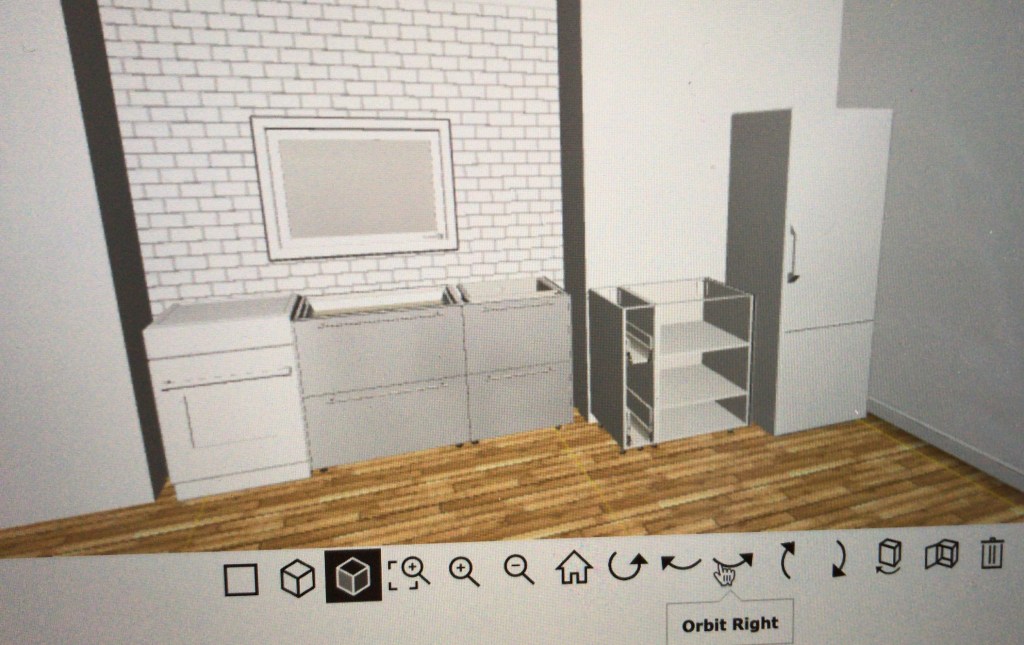 My kitchen designing process