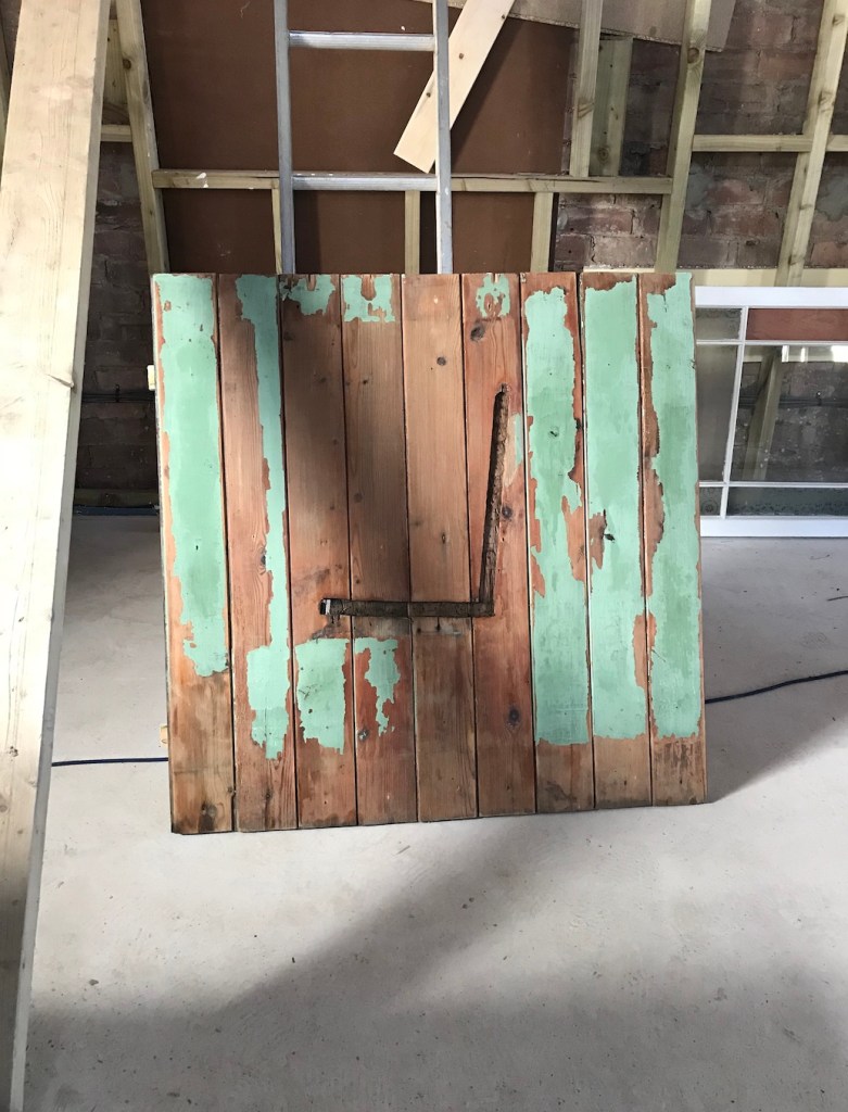Salvaging, repurposing and restoring the old Chapel wood