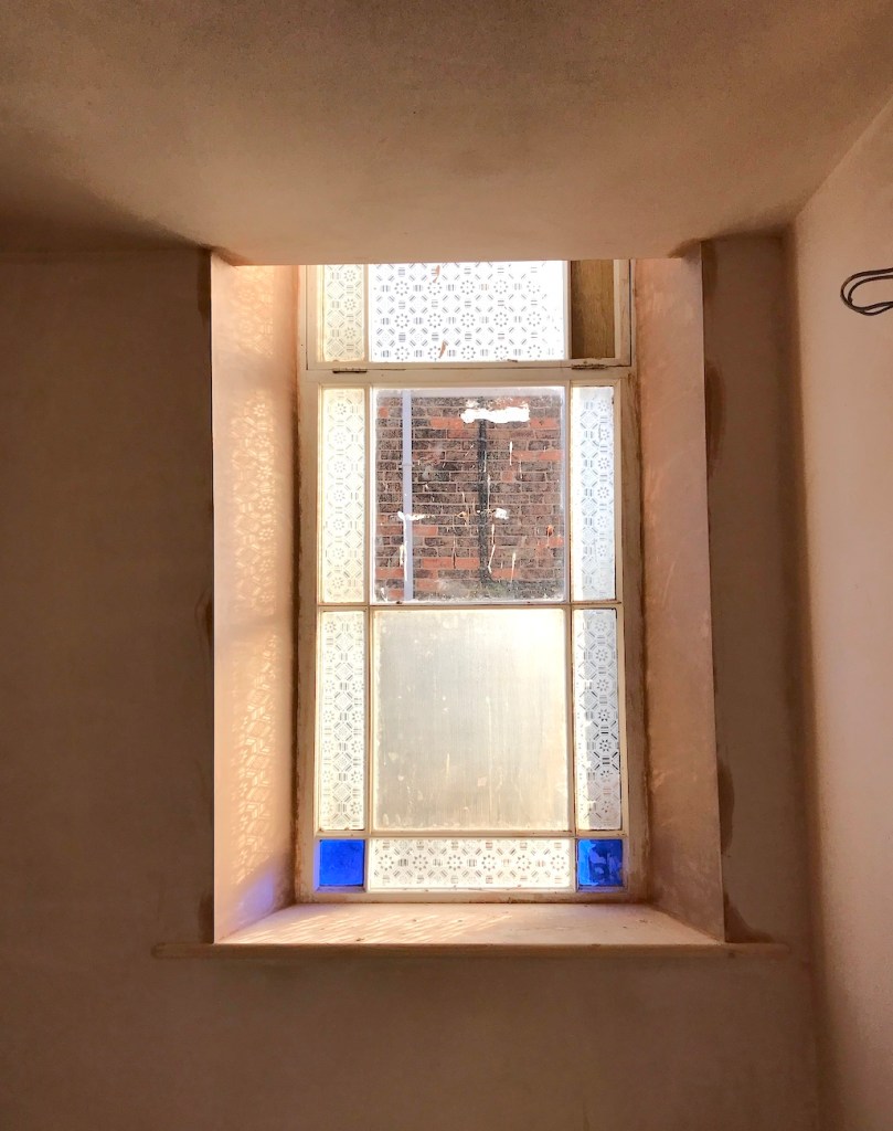 Plastering is drying out