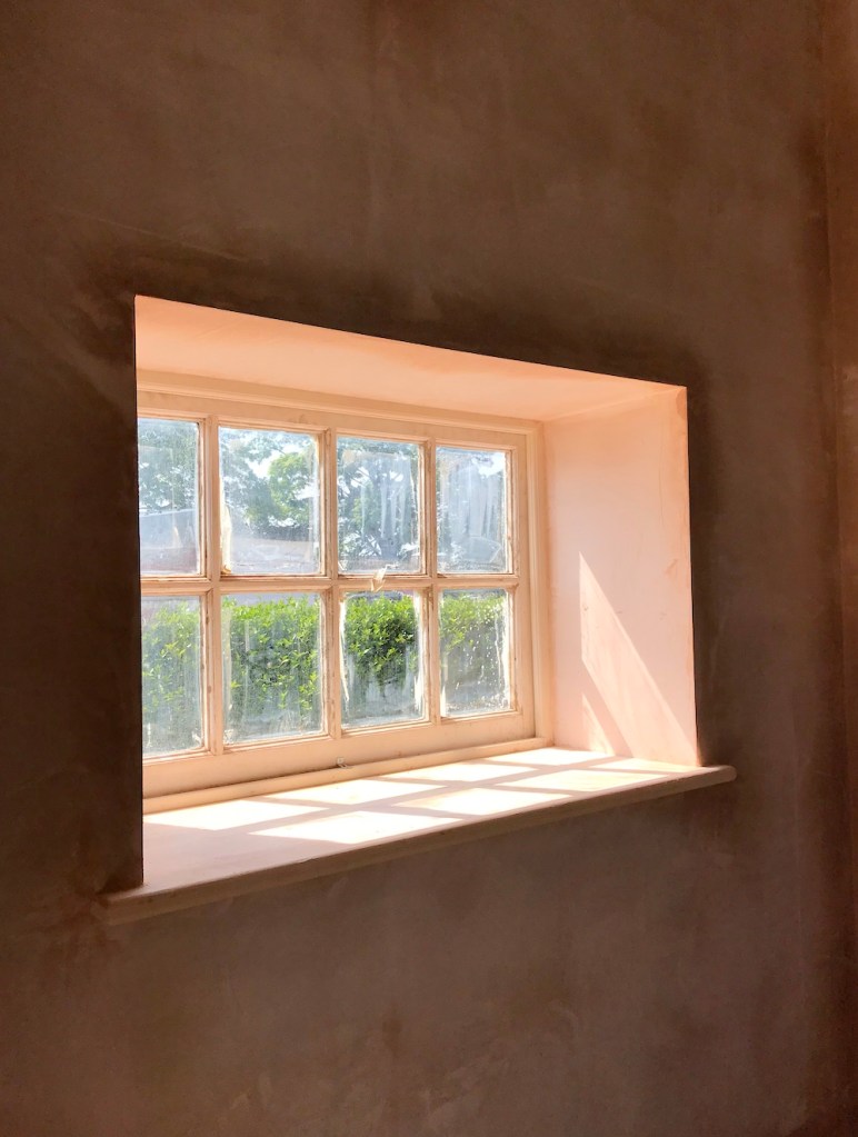 Plastering, lots of plastering...